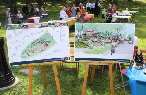 Romanian Cultural Garden plans